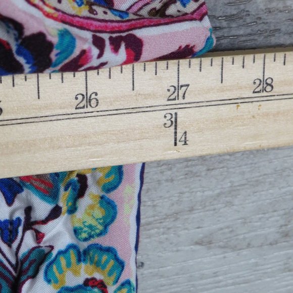 Nanette Lepore* Women's Short Sleeve V-Neck Front/Back BOHO Pullover Blouse~ XS - Picture 8 of 11